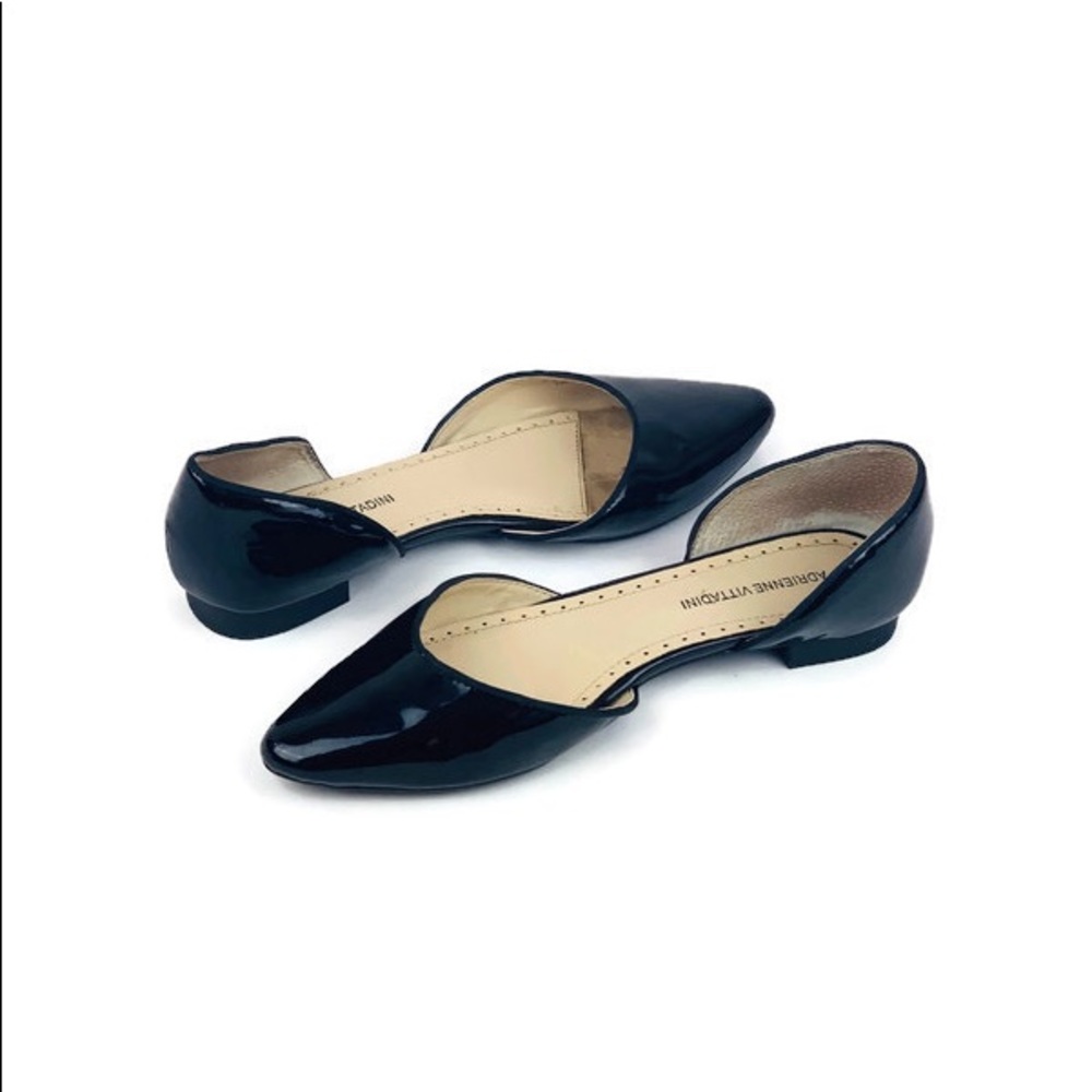 Adrienne Vittadini Shelli Patent D'Orsay Flats